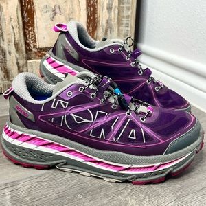 Hoka One One Stinson ATR Womens Trail Running Shoes Purple Size 7